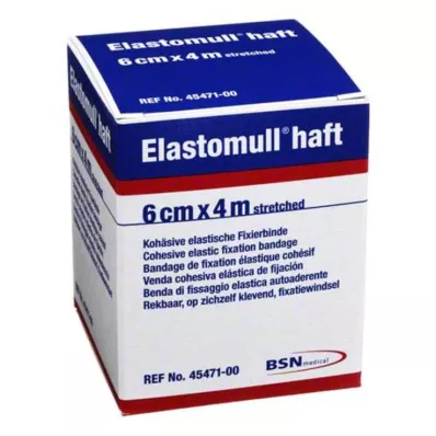 ELASTOMULL lepiaca fixačná bandáž 6 cmx4 m, 1 ks