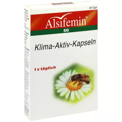 ALSIFEMIN 50 kapsúl Climate-Active so sójou 1x1, 30 kapsúl