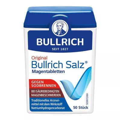 BULLRICH Soľné tablety, 50 ks BULLRICH Soľné tablety, 50 ks