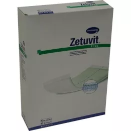 ZETUVIT Plus extra silný absorpčný sterilný obklad 20x25 cm, 10 ks