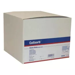CUTISORB Absorpčné podložky nesterilné 10x10 cm, 100 ks