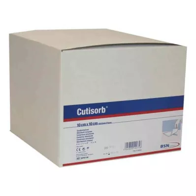 CUTISORB Absorpčné podložky nesterilné 10x10 cm, 100 ks CUTISORB Absorpčné podložky nesterilné 10x10 cm, 100 ks