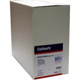 CUTISORB Absorpčné podložky nesterilné 20x40 cm, 50 ks