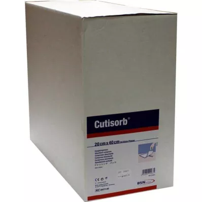 CUTISORB Absorpčné podložky nesterilné 20x40 cm, 50 ks