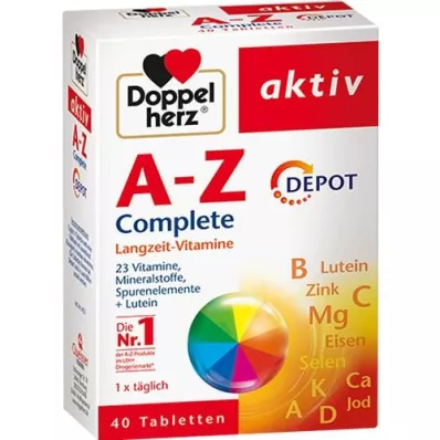 DOPPELHERZ A-Z Depot tablety, 40 ks