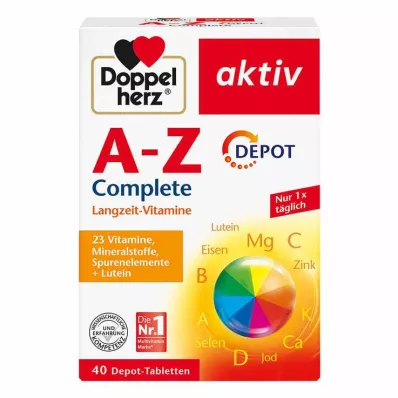 DOPPELHERZ A-Z Depot tablety, 40 ks