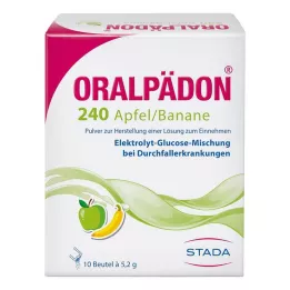 ORALPÄDON 240 Apple Banana Powder, 10 ks