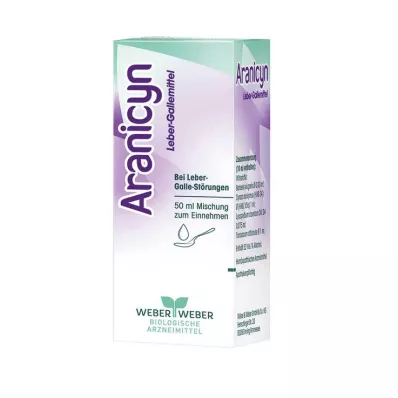 ARANICYN Zmes na liečbu pečeňovej žlče, 50 ml