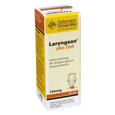 LARYNGSAN Roztok zinku Plus, 20 ml LARYNGSAN Roztok zinku Plus, 20 ml