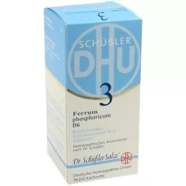 BIOCHEMIE DHU 3 Ferrum phosphoricum D 6 tabliet, 200 kapsúl