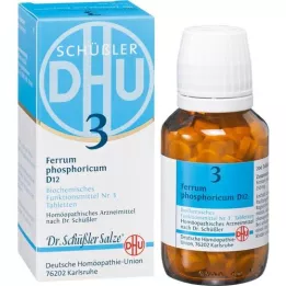 BIOCHEMIE DHU 3 Ferrum phosphoricum D 12 tabliet, 200 kapsúl