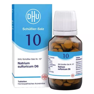 BIOCHEMIE DHU 10 tabliet Natrium sulfuricum D 6, 200 ks BIOCHEMIE DHU 10 tabliet Natrium sulfuricum D 6, 200 ks