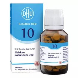 BIOCHEMIE DHU 10 Natrium sulfuricum D 12 tabliet, 200 kapsúl
