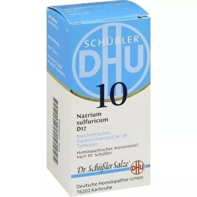 BIOCHEMIE DHU 10 Natrium sulfuricum D 12 tabliet, 200 kapsúl