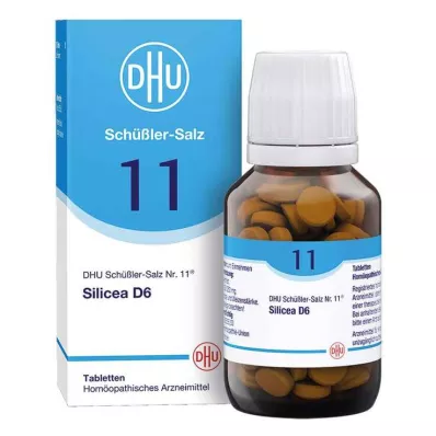 BIOCHEMIE DHU 11 Silicea D 6 tabliet, 200 kapsúl