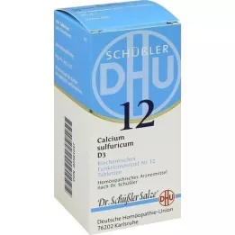 BIOCHEMIE DHU 12 Calcium sulphuricum D 3 tablety, 200 kapsúl