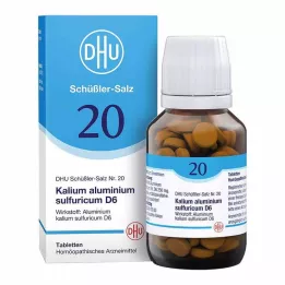 BIOCHEMIE DHU 20 Draselný hliník.síra.D 6 tabliet, 200 ks