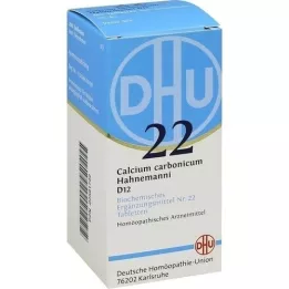 BIOCHEMIE DHU 22 Calcium carbonicum D 12 tabliet, 200 kapsúl