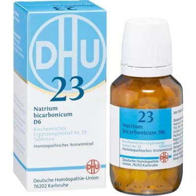 BIOCHEMIE DHU 23 Natrium bicarbonicum D 6 tabliet, 200 ks