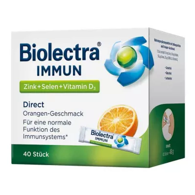 BIOLECTRA Tyčinky Immune Direct, 40 ks