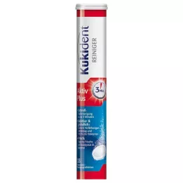 KUKIDENT Cleaner Express Active Plus Tabs, 33 ks