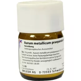 AURUM METALLICUM PRAEPARATUM D 12 Triturácia, 50 g