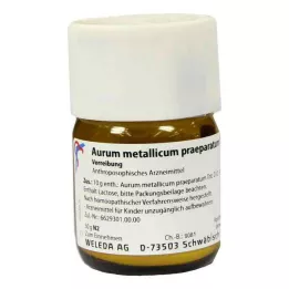 AURUM METALLICUM PRAEPARATUM D 12 Triturácia, 50 g