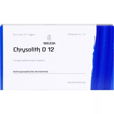 CHRYSOLITH D 12 ampuliek, 8X1 ml