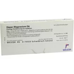 HEPAR MAGNESIUM D 6 ampuliek, 8X1 ml