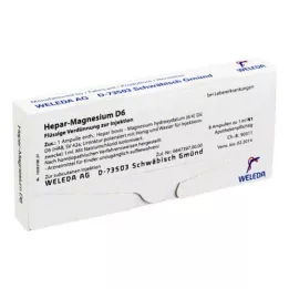 HEPAR MAGNESIUM D 6 ampuliek, 8X1 ml