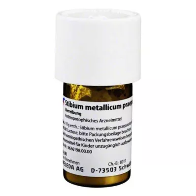 STIBIUM METALLICUM PRAEPARATUM D 20 Triturácia, 20 g STIBIUM METALLICUM PRAEPARATUM D 20 Triturácia, 20 g