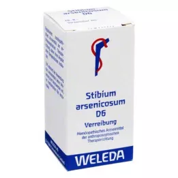 STIBIUM ARSENICOSUM D 6 Triturácia, 20 g