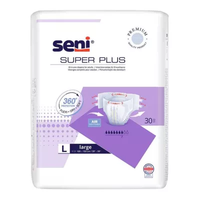 SUPER SENI Plus inkontinenčné nohavice nočné f.E.veľkosť 3 L, 30 ks SUPER SENI Plus inkontinenčné nohavice nočné f.E.veľkosť 3 L, 30 ks