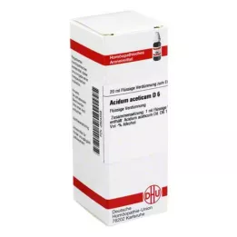 ACIDUM ACETICUM D 6 riedenie, 20 ml
