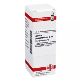 ACIDUM PHOSPHORICUM D 30 riedenie, 20 ml