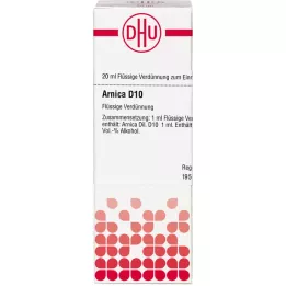 ARNICA D 10 riedenie, 20 ml