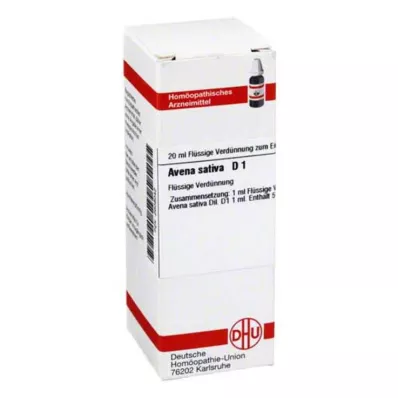AVENA SATIVA D 1 riedenie, 20 ml