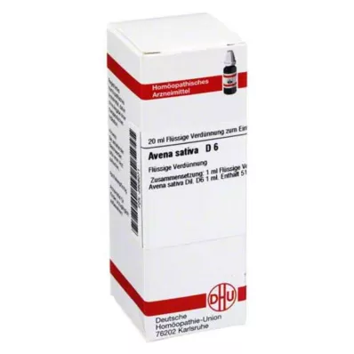 AVENA SATIVA D 6 riedenie, 20 ml