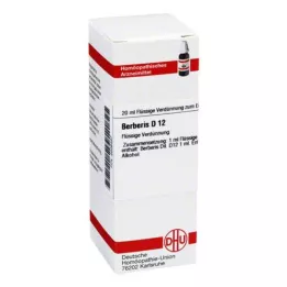 BERBERIS D 12 riedenie, 20 ml