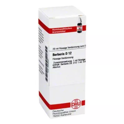 BERBERIS D 12 riedenie, 20 ml