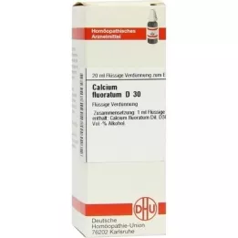 CALCIUM FLUORATUM D 30 riedenie, 20 ml