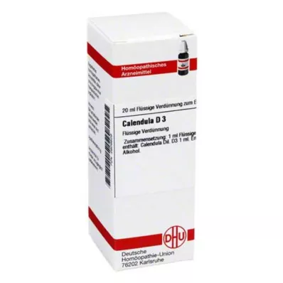 CALENDULA D 3 riedenie, 20 ml