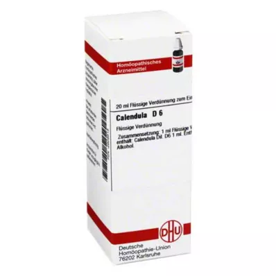 CALENDULA D 6 riedenie, 20 ml