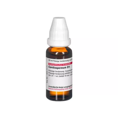CARDIOSPERMUM D 1 riedenie, 20 ml CARDIOSPERMUM D 1 riedenie, 20 ml