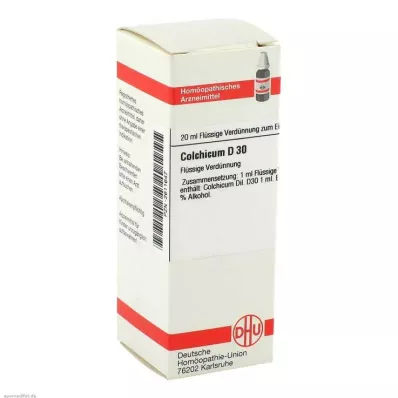 COLCHICUM D 30 riedenie, 20 ml