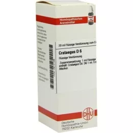 CRATAEGUS D 6 riedenie, 20 ml