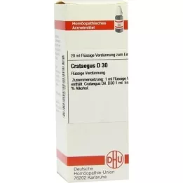 CRATAEGUS D 30 riedenie, 20 ml