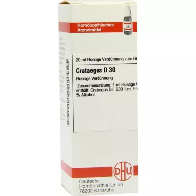 CRATAEGUS D 30 riedenie, 20 ml CRATAEGUS D 30 riedenie, 20 ml