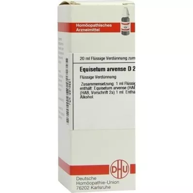 EQUISETUM ARVENSE D 2 riedenie, 20 ml