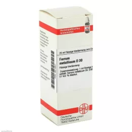 FERRUM METALLICUM D 30 riedenie, 20 ml
